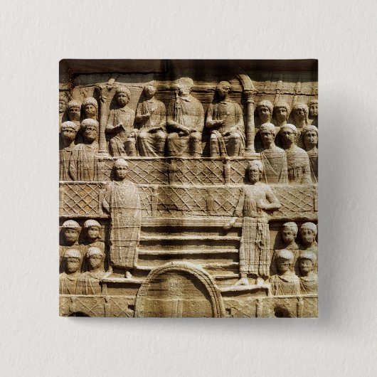 Entlastung auf der Basis des Obelisk von Button (Vorderseite)
