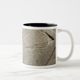 Entlastung darstellend Jäger, von SagenSie, Zweifarbige Tasse