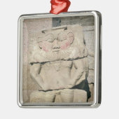 Entlastung des ägyptischen Haushaltsgottes, Bes Silbernes Ornament (Links)