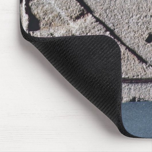 Entlastung, die das Instrument eines Steinmetzes Mousepad (Ecke)