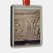 Entlastung, die Dionysus am Zuhause von darstellt Ornament Aus Metall (Rechts)