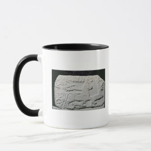 Entlastung, die eine Rotwildjagd darstellt Tasse