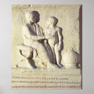 Entlastung, die einen Besuch zum Doktor darstellt Poster