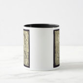 Entlastung, die einen Blumen- und Gemüseverkäufer Tasse (Zentrum)