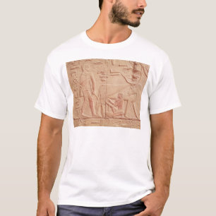 Entlastung, die einen Mann milk eine Kuh darstellt T-Shirt