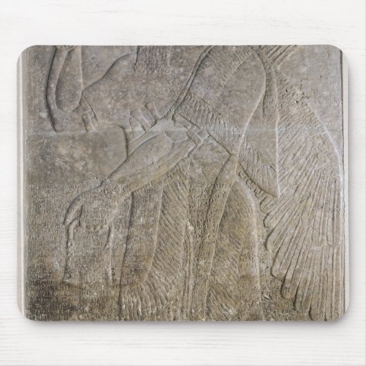 Entlastung, die einen Winged Geist darstellt Mousepad (Vorne)