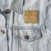 Entlastung, die Tuthmosis III machend darstellt Button (Beispiel)
