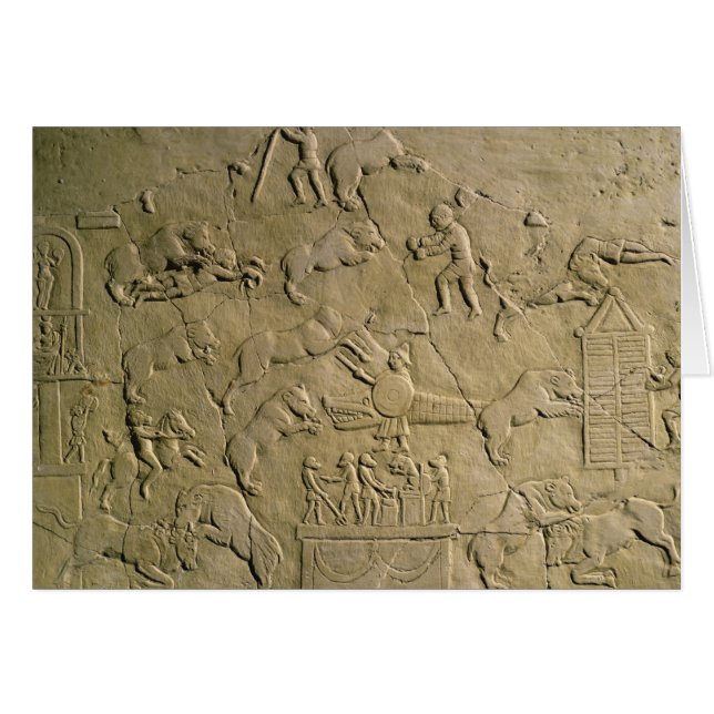 Entlastung, die Zirkusspiele darstellt (Vorderseite (Horizontal))