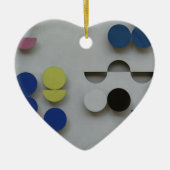 Entlastung rectangulaire durch Sophie Taeuber-Arp Keramikornament (Vorne)