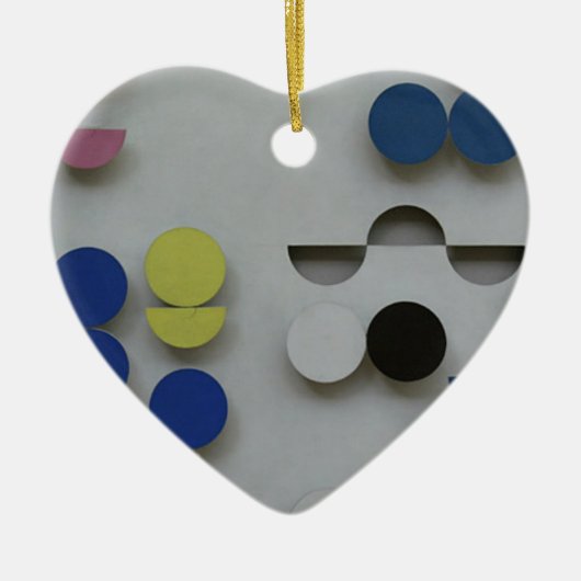 Entlastung rectangulaire durch Sophie Taeuber-Arp Keramikornament (Vorne)