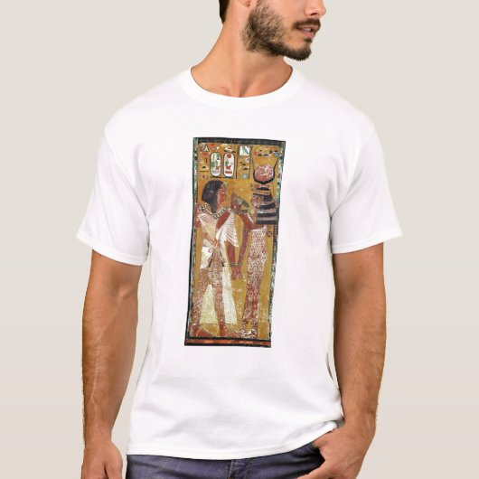 Entlastung, welche die Göttin Hathor Platzierung T-Shirt (Vorderseite)