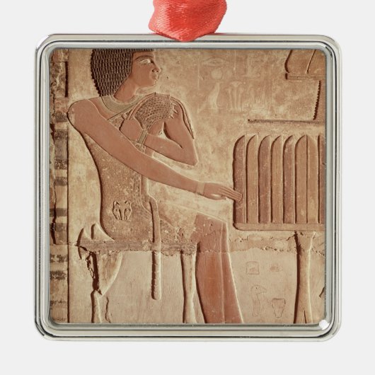 Entlastung, welche die Verstorbenen gesetzt Silbernes Ornament (Vorne)