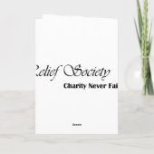 Entlastungs-Gesellschafts-Geburtstags-Karte Karte (Rückseite)