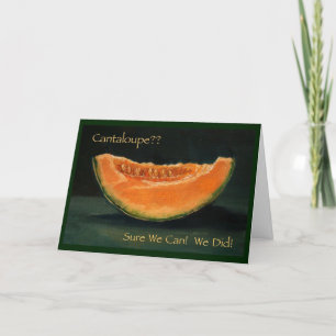 ENTLAUFEN-MITTEILUNG: LUSTIG: CANTELOUPE EINLADUNG