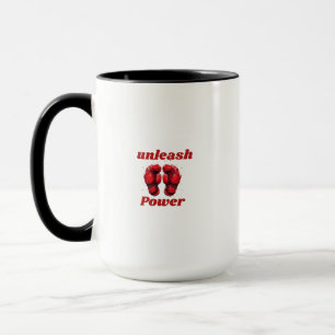 Entleash-Boxing-Power Tasse