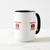 Entleash-Boxing-Power Tasse (VorderseiteRechts)