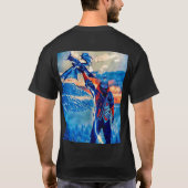 "Entleash the Beast" - Hervorhebung des rohen Powe T-Shirt (Rückseite)