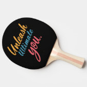 Entleash Ultimate Tischtennis Schläger (Seitenansicht)