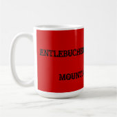 Entlebucher Farbblock Kaffeetasse (Links)