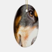 Entlebucher - ich habe meine Augen auf Ihnen! Keramik Ornament (Rechts)