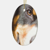 Entlebucher - ich habe meine Augen auf Ihnen! Keramik Ornament (Links)