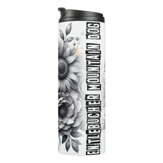 Entlebucher Mountain Dog Bloom Thermosbecher (Nach rechts gedreht)