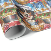 Entlebucher Mountain Holiday Baking: Festlich Geschenkpapier (Rolleneckpunkt)