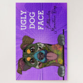Entlebucher Mountain Hund hässlich Gesicht 1000 St Puzzle (Vertikal)