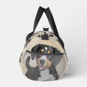 Entlebucher Mountain Hunde Malerei Original Hunde Duffle Bag (Rechts)