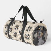 Entlebucher Mountain Hunde Malerei Original Hunde Duffle Bag (Rechte Ecke)