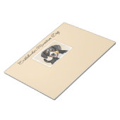 Entlebucher Mountain Hunde Malerei Original Hunde  Notizblock (angewinkelt)