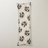 Entlebucher Mountain Hunde Malerei Original Hunde Seitenschläferkissen (Rückseite (Vertikal))