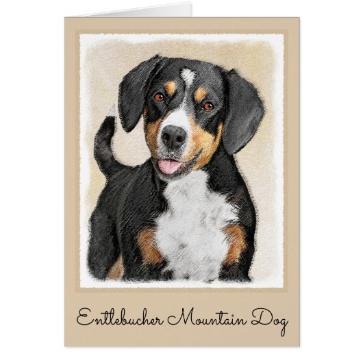 Entlebucher Mountain Hunde Malerei - Originelle Ku (Vorne)