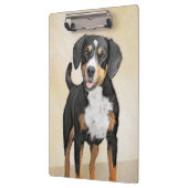 Entlebucher Mountain Hunde Malerei - Originelle Ku Klemmbrett (Links)