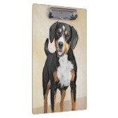 Entlebucher Mountain Hunde Malerei - Originelle Ku Klemmbrett (Rechts)