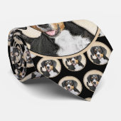 Entlebucher Mountain Hunde Malerei - Originelle Ku Krawatte (Gerollt)