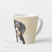 Entlebucher Mountain Hunde Malerei - Originelle Ku Milchtasse (Rechte Ecke)