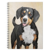 Entlebucher Mountain Hunde Malerei - Originelle Ku Notizblock (Vorderseite)