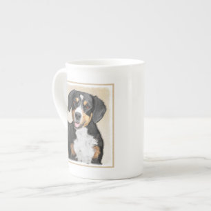 Entlebucher Mountain Hunde Malerei - Originelle Ku Porzellantasse