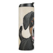 Entlebucher Mountain Hunde Malerei - Originelle Ku Thermosbecher (Nach links gedreht)
