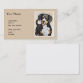 Entlebucher Mountain Hunde Malerei - Originelle Ku Visitenkarte (Vorne/Hinten)