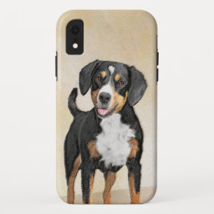 Entlebucher Mountainbike-Malerei - Original Art Case-Mate iPhone Hülle