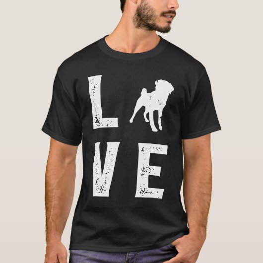 Entlebucher Sennenhund Love  1 T-Shirt (Vorderseite)