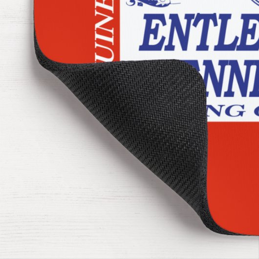 Entlebucher Sennenhund Mousepad (Ecke)