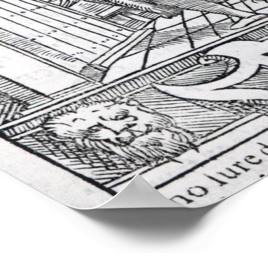 Entleerung der Kammerpfeife Poster (Ecke)