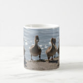 Entlein-Vogel-Baby-Enten-Tier-Tiere Kaffeetasse (Mittel)