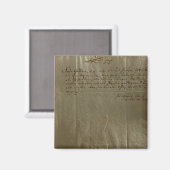 Entlohnung Eingang, 17. Dezember 1704 Magnet (Vorderseite/Rückseite)