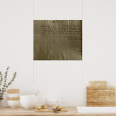 Entlohnung Eingang, 17. Dezember 1704 Poster (Küche)