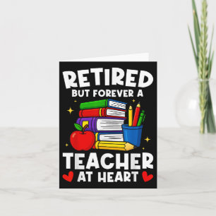 Entmüde aber für immer ein Lehrer im Herzen Funny Karte