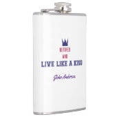 Entmüde und lebe wie ein König Flachmann (Rechts)